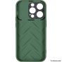 Brilliance LUX iPhone 12 Pro Max Woven Pattern Case Green