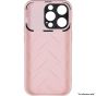Brilliance LUX iPhone 14 Pro Max Woven Pattern Case Pink