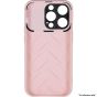 Brilliance LUX iPhone 13 Pro Max Woven Pattern Case Pink
