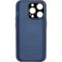 Brilliance LUX iPhone 15 Plus Large glass window Case Dark Blue