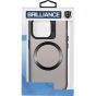 Brilliance LUX iPhone 15 Pro Max Lens holder transparent CD pattern Case Black