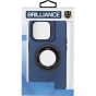 Brilliance LUX iPhone 15 Pro Max Lens holder solid color + iron plate + magnifying glass Case Blue