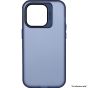 Brilliance LUX for Iphone 15 Plus Lens holder transparent case Blue