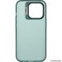 Brilliance LUX iPhone 15 Lens holder transparent Case Green