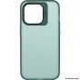 Brilliance LUX iPhone 15 Lens holder transparent Case Green