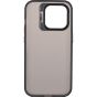 Brilliance LUX iPhone 15 Pro Lens holder transparent Case Black