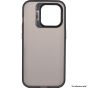 Brilliance LUX for Iphone 15 Plus Lens holder transparent case Black
