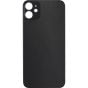 iPhone 11 Back Glass Door without Camera Lens Black (OEM PULL)