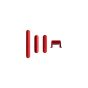 iPhone 11 Hard Buttons (Power / Volume / Switch) Red