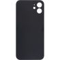 iPhone 12 Back Glass Door without Camera Lens Black ( OEM PULL)