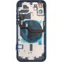 iPhone 12 Back Housing w/ Small Parts Blue (OEM PULL)