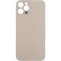 iPhone 12 Pro Back Glass Door without Camera Lens Gold (OEM PULL)