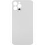 iPhone 12 Pro Back Glass Door without Camera Lens White (OEM PULL)