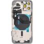 iPhone 12 Pro Back Housing w/ Small Parts White (No Logo)