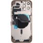 iPhone 12 Pro Max Back Housing w/ Small Parts Gold (OEM PULL)