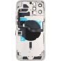iPhone 12 Pro Max Back Housing w/ Small Parts White (OEM PULL)