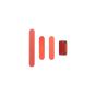 iPhone 12 Side Buttons (Power / Volume / Switch) Red