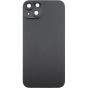 iPhone 15 Plus Back Glass W/Steel Plate Black (OEM PULL)
