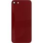iPhone 8 Back Glass w/ Camera Lens Red (No logo)  NO LOGO