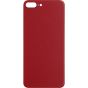 iPhone 8 Plus Back Glass without Camera Lens Red (OEM PULL)
