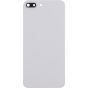 iPhone 8 Plus Back Glass w/ Camera Lens White NO LOGO