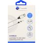 UPLUS TYPE C TO USB CHARGER + WHITE