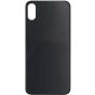 iPhone X Back Glass without Camera Lens Black (OEM PULL)
