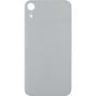 iPhone XR Back Glass without Camera Lens White  NO LOGO