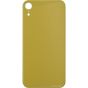 iPhone XR Back Glass without Camera Lens Yellow  NO LOGO
