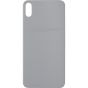 iPhone XS Max Back Glass without Camera Lens White NO LOGO