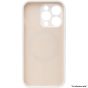 Brilliance LUX For iPhone 14 Pro Magnetic Liquid Silicone Case White