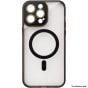 Brilliance LUX For iPhone 12 Pro Magnetic with camera lens Black