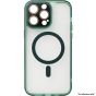 Brilliance LUX For iPhone 14 Plus Magnetic with camera lens Green