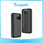 TRUSMI (22.5W) Power Bank Black 20000mAh with Built-in iPhone & Type-C Cables and Digital Display (PB02-013)