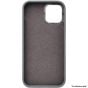 Brilliance LUX For iPhone 14 Real liquid Silicona Case with Metal Magnetic Holder Gray