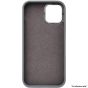 Brilliance LUX For iPhone 13 Pro Max Real liquid Silicona Case with Metal Magnetic Holder Gray