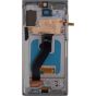 Samsung Note 10 LCD With Touch + Frame After Market Aura Glow/ Silver (Smaller Size)
