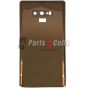 Samsung Note 9 Back Door Gold With Camera Lens