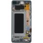 Samsung S10 Plus LCD with Touch + Frame Prism Green SERVICE PACK