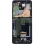 Samsung S20 Ultra 5G LCD with Touch + Frame Cosmic Black SERVICE PACK