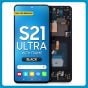 Samsung S21 Ultra 5G LCD with Touch + Frame Phantom Black (Refurbished)