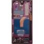 Samsung S22 Ultra 5G LCD with Touch + Frame After Market Burgundy (BIG SIZE) 6.81'