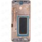 Samsung S9 Plus LCD with Touch + Frame Gold (Refurbished)