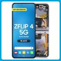 Samsung Z Flip 4 5G Inner LCD With Touch + Frame Black (Refurbished OLED)