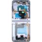 Samsung Z Flip 4 5G Inner LCD With Touch + Frame Blue (Refurbished OLED)