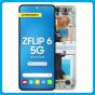 Samsung Z Flip 6 5G Inner LCD With Touch + Frame Green (Aftermarket OLED)