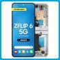 Samsung Z Flip 6 5G Inner LCD With Touch + Frame White (Aftermarket OLED)
