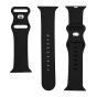 TRUSMI Silicone Watch band 42/44/45/46/49MM Black