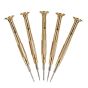 BST Brass Handle Heavy Weight Screwdriver for Phone Repair- 2.5mm Convex Cross