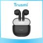 TRUSMI Semi-In-Ear Wireless Headphones Black